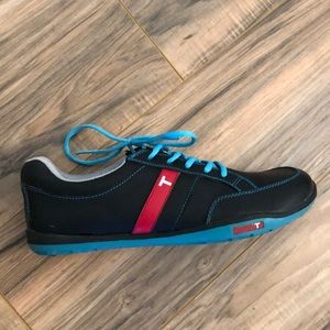 True Linkswear Shoes - True Linkswear golf shoes Black/Tourquoise True Linkswear Shoes - True Linkswear golf shoes Black/Tourquoise